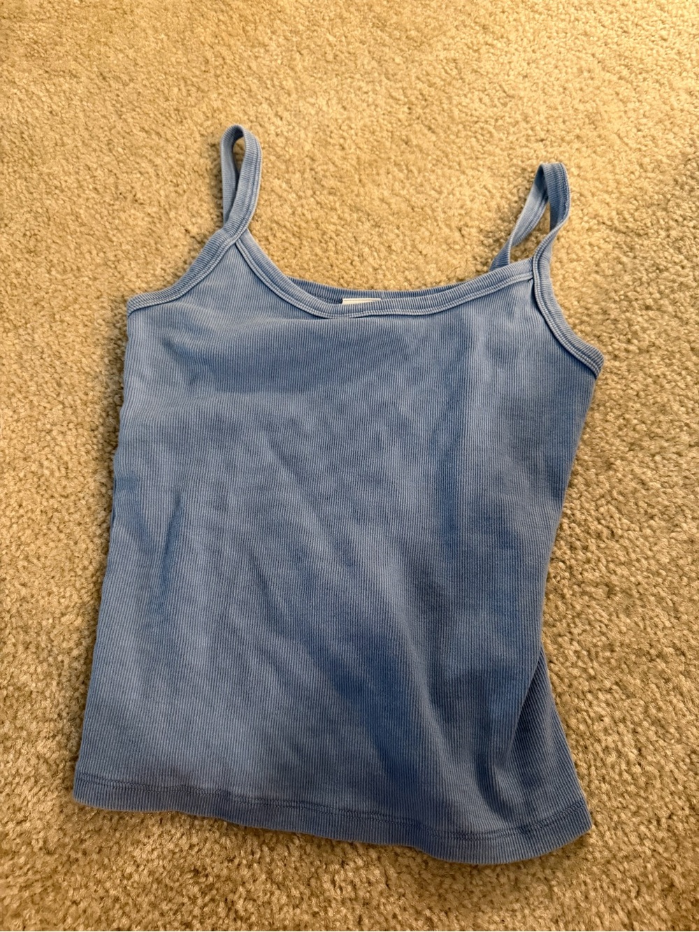Aritzia No-stress light blue tank
